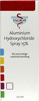 Fagron Aluminium hydrochloride 15% spray 100 Milliliter
