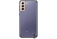 EF-GG996CBEGWW Samsung Clear Protective Cover Galaxy S21+ Black - thumbnail