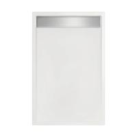 MegaBath Douchebak Easy Tray 120X80X5 cm Wit Mat Of Glans - Douchebak Mat Wit - thumbnail