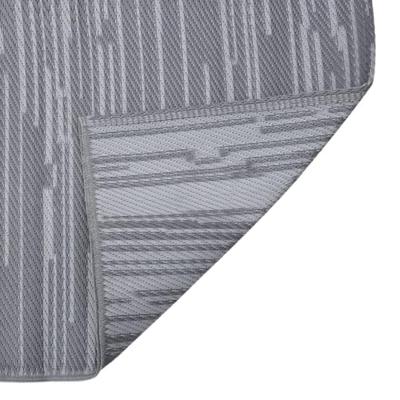 Buitenkleed ARAKIL 80x250 cm polypropeen antracietkleurig Buitenkleed ARAKIL 80x250 cm polypropeen antracietkleurig