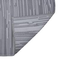 Buitenkleed ARAKIL 80x250 cm polypropeen antracietkleurig - thumbnail