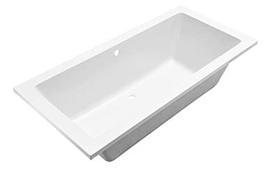 Ligbad Xellanz Santino SQ Inbouw 180x80x49 cm Acryl Mat Wit Xellanz