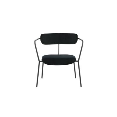 Nohr Fauteuil 'Traver' Velvet, kleur Zwart