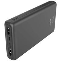 Hama Power Pack ALU15HD 15000mAh 3 Uitgangen: 1x USB-C 2x USB-A Antraciet - thumbnail