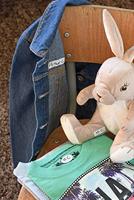 Avery Family kledingetiketten, ft 4,5 x 1,3 cm, wit, ophangbare etui met 36 etiketten - thumbnail