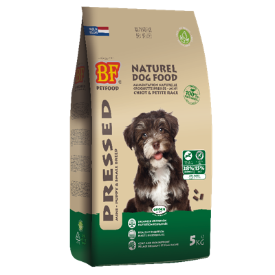 BF Petfood Mini - Puppy & Small Breed geperst hondenvoer 2 x 5 kg