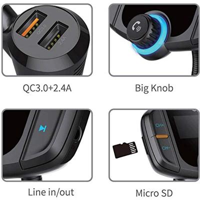 Renkforce RF-FMD-01 FM-transmitter Incl. handsfree-functie