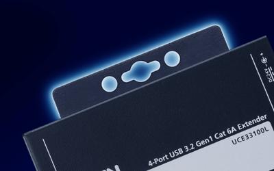 ATEN UCE33100 netwerkextender Netwerkzender & -ontvanger Zwart