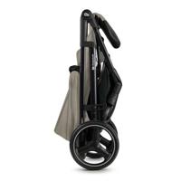 Kinderkraft TRIG 3 - Grote Wandelwagen tot 25 kg* - Verstelbare Rugleuning en Voetensteun - CLICK & FOLD Systeem - 360° Draaiende Wielen - Waterdichte Kap met Ventilatie - Comfortabele Zitting - Lichtgewicht 8,9 kg - Beige - thumbnail