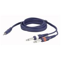 DAP FL31 aux kabel - stereo mini Jack > 2 mono Jack L/R 3 m - thumbnail