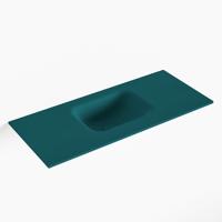 MONDIAZ LEX Smag solid surface inleg wastafel voor toiletmeubel 70cm. Positie wasbak midden - thumbnail