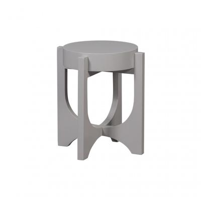 vtwonen Bijzettafel 'Hold Up' 41x35cm, kleur Warm Grijs