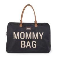 Luiertas Mommy Bag large CHILDHOME zwart goud - thumbnail