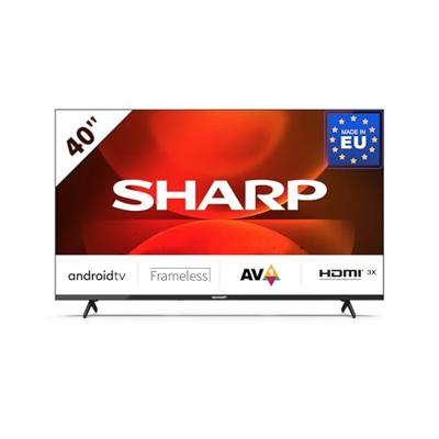 Sharp 40FH2EA Smart TV, 40 inch, Full HD, LED, DVB-T2, H.264, H.265, zwart