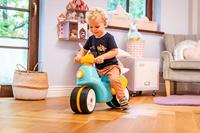 FALK - Strada peuterstep - stille wielen, directioneel stuur met claxon - Blauw en Geel - thumbnail