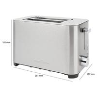 Profi Cook PC-TA 1251 Broodrooster Met broodrekje RVS - thumbnail