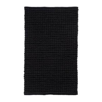 Aquanova Axel Badmat 70x120cm Black AXEBML-09
