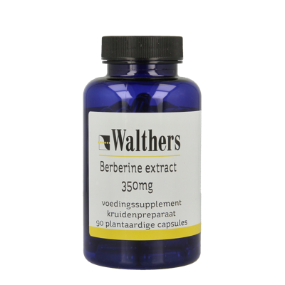 Walthers Berberine extract 350mg 90 Vegetarische capsules