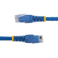 Cat6 ethernetkabel 25 ft blauw - thumbnail