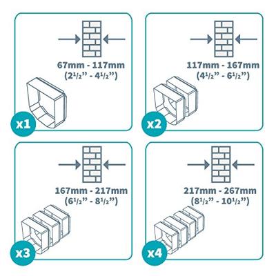 SureFlap Tunnelstuk voor Kattenluik Wit - thumbnail