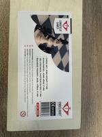 Essenhouten Schaakstukken in Kistje - thumbnail