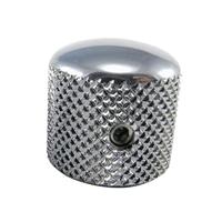 Ernie Ball 6354 Dome Telecaster Chrome Plated Messing knoppen voor elektrische gitaar of bas (2 stuks) - thumbnail