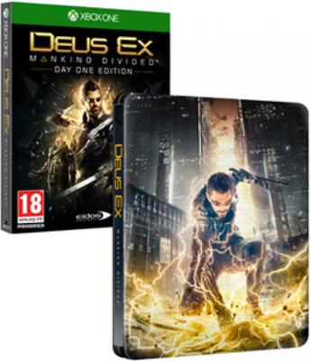 Deus Ex Mankind Divided Day 1 Edition (steelbook edition)