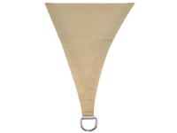 Perel GSS3500PE Schaduwdoek sun sails 5000 mm x 5000 mm 1 stuk(s) - thumbnail