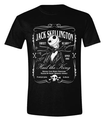 Disney The Nightmare Before Christmas T-Shirt Jack Skellington Label Size XL