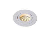Lucide TUBE - Inbouwspot - Ø 9,2 cm - 1xGU10 - Wit - thumbnail