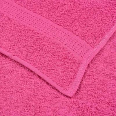 VidaXL Badhanddoeken 2 st 100x150 cm 360 g/m² 100% katoen roze VidaXL Badhanddoeken 2 st 100x150 cm 360 g/m² 100% katoen roze
