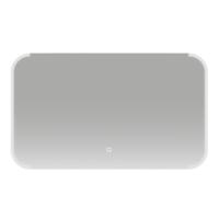 Badkamerspiegel Jolie 100x60cm Geintegreerde LED Verlichting Verwarming Anti Condens Touch Lichtschakelaar Dimbaar - thumbnail