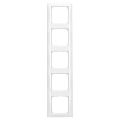 S-Conn 4011395191941 Frame 5-voudig Busch-balance SI Alpine-wit 1 stuk(s)