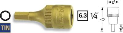 HAZET dopsleutelbit "8501" screwdriver insert 1/4" 2.5mm