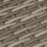11-delige Tuinset met kussens poly rattan grijs - thumbnail