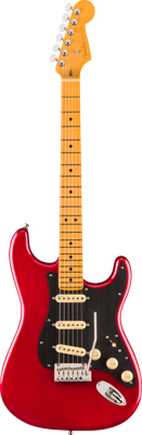 Fender American Ultra II Stratocaster, Sinister Red MN