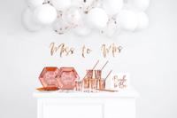 Decoratieset Vrijgezellenfeest Rosé Goud - thumbnail