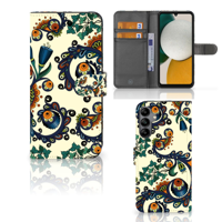 Wallet Case Samsung Galaxy A34 Barok Flower - thumbnail