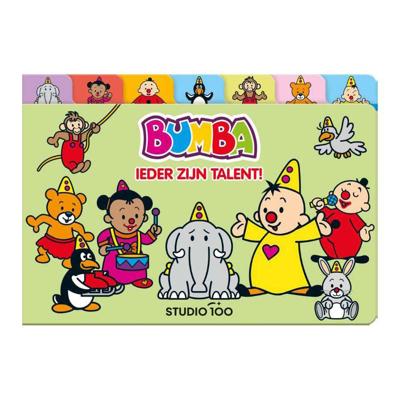 Studio 100 Bumba kartonboek met tabs - ieder zijn talent Studio 100 Bumba kartonboek met tabs - ieder zijn talent