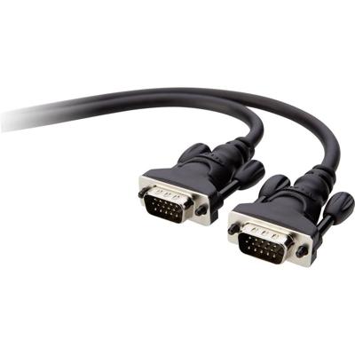 Belkin F2N028BT3M VGA kabel 4,57 m HDDB15 VGA (D-Sub) Beige, Zwart Belkin F2N028BT3M VGA kabel 4,57 m HDDB15 VGA (D-Sub) Beige, Zwart