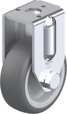 Blickle BRA-PATH 50G Bokwiel Wieldiameter: 50 mm Draagvermogen (max.): 75 kg 1 stuk(s)