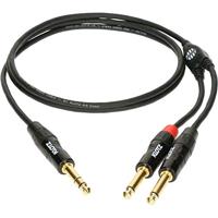 Klotz KY1-600 Insertkabel met 6.3 mm jack-aansluitingen 6 meter - thumbnail