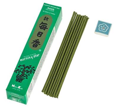 Japanse Wierookstokjes - Sage Wierook Morningstar - Set van 50