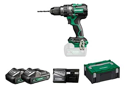 Hikoki DS18DCWHZ Accu boor-schroefmachine | 18 V | 140 Nm | Inclusief lader en 2 x 4.0Ah accu's | HSC II koffer DS18DCWHZ Hikoki DS18DCWHZ Accu boor-schroefmachine | 18 V | 140 Nm | Inclusief lader en 2 x 4.0Ah accu's | HSC II koffer DS18DCWHZ