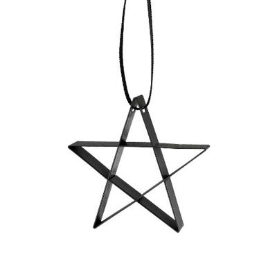 Stelton Figura Ornament ster small soft zwart Stelton Figura Ornament ster small soft zwart
