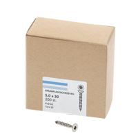 Hoenderdaal Spaanplaatschroef Rvs-A2 Platkop voldraad Torx TX25 5.0X30 | 200 stuks - 0206.30.41203 - thumbnail