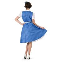 Dirndl Jurk Heike Blauw - thumbnail