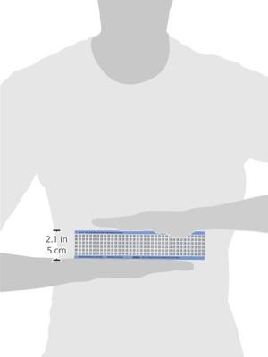Brady WM-08-S-PK herpositioneerbare vinyldoek (B-500), zwart op wit, achtervoegsel nummers draad markeringskaart (25 kaarten)