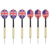 Dartbord professioneel met 6 darts en surround sisal - thumbnail