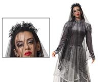 hoofdband Zwarte Weduwe - thumbnail